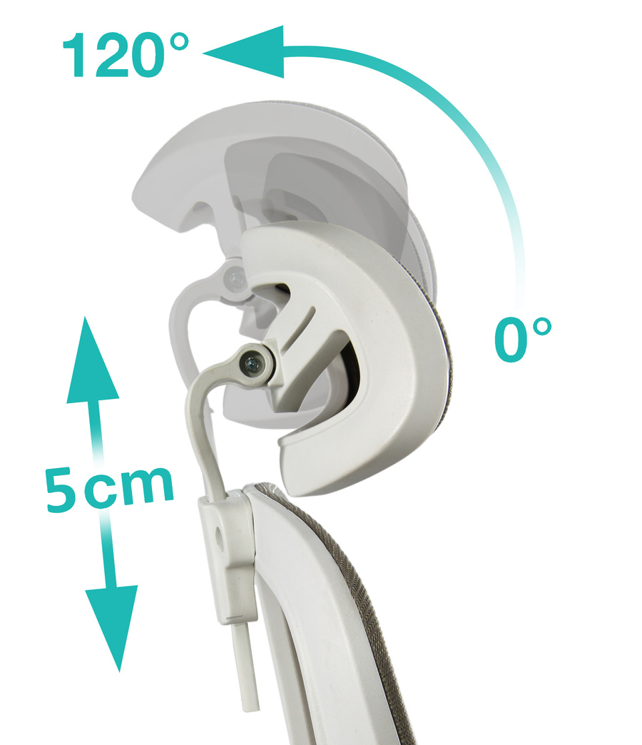 Bürosessel V1 hellgrau