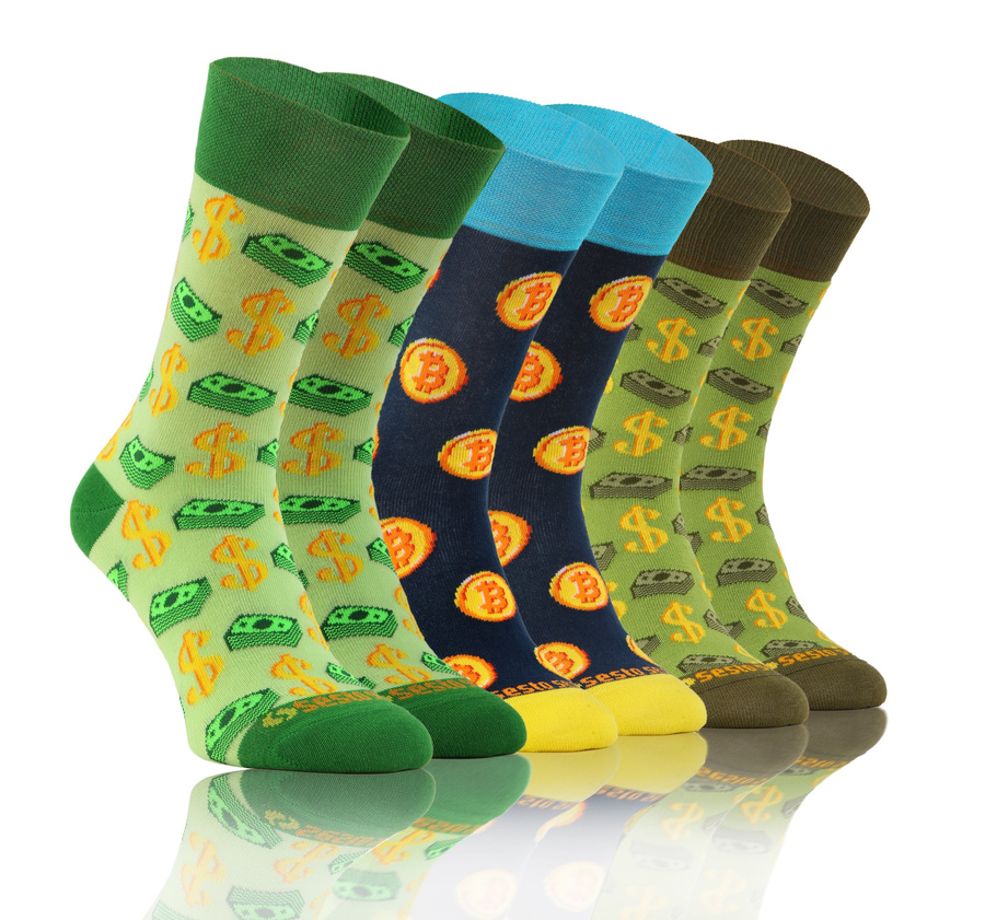 Lange Socken Finest Mehrfarbig