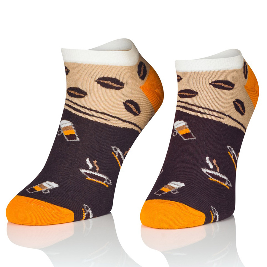 Farbige Socken Stops Kunst. 1849 Intenso Kaffee