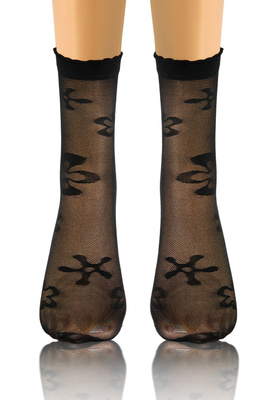 Skarpety rajstopowe Damskie we wzory Sesto Senso (2 PARY)