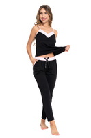 Pijamale pentru femei PDD4400 Negru