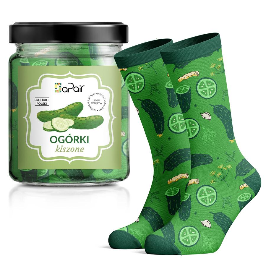 Skarpety Damskie / Męskie w Słoiku na prezent Marihuana