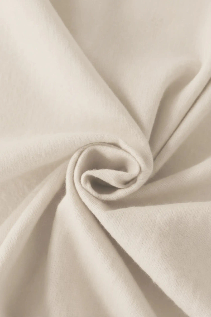 Fitted Sheet Light Beige