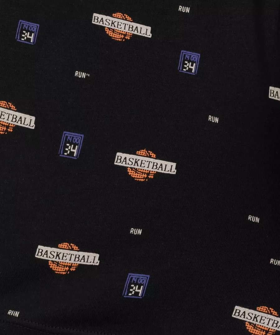 Herren-Boxershorts 3MH-211 Grau/Grün/Schwarz