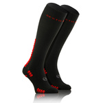 Sesto Senso Herren Kompressions-Kniestrümpfe SKB12 – Sportliche Poliamid Socken, Atmungsaktiv, Feuchtigkeitsableitend, Schwarz, Ideal für Laufen und Fitness, Elastisch und Langlebig, Unterstützend und Verletzungspräventiv