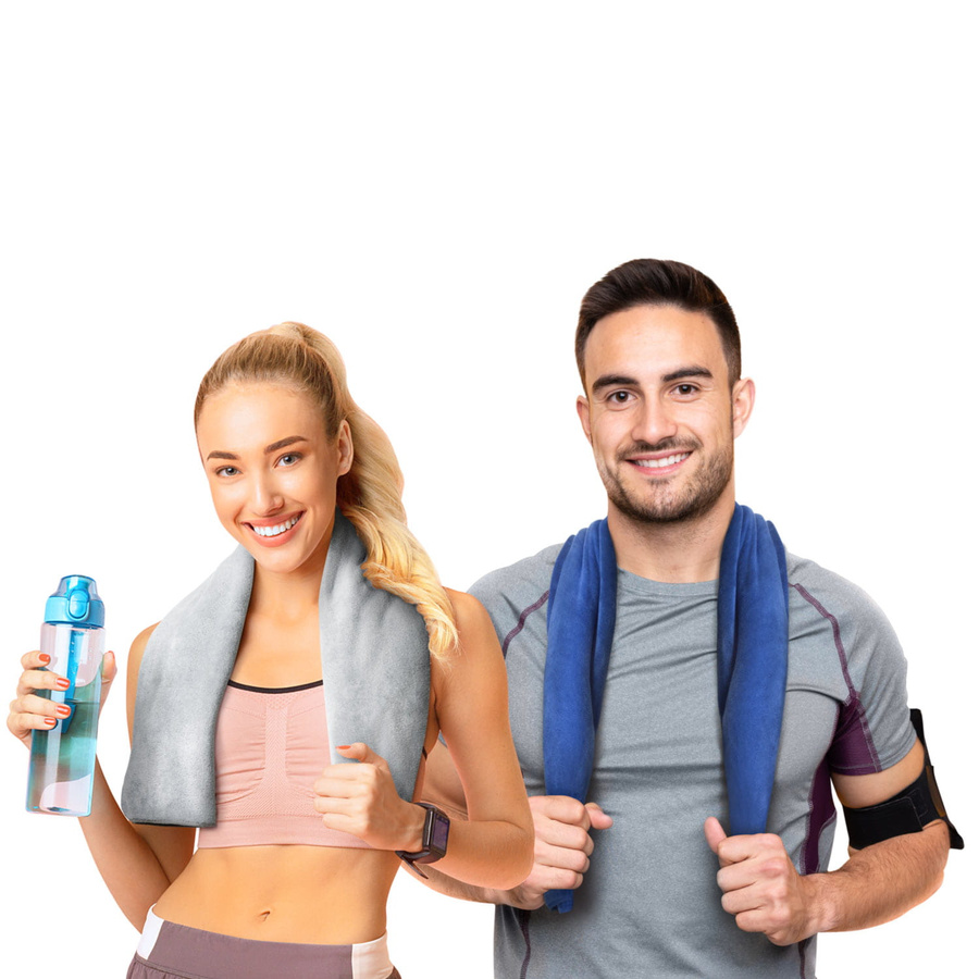 S ACTIVE 80*180 TÜRKIS HANDTUCH