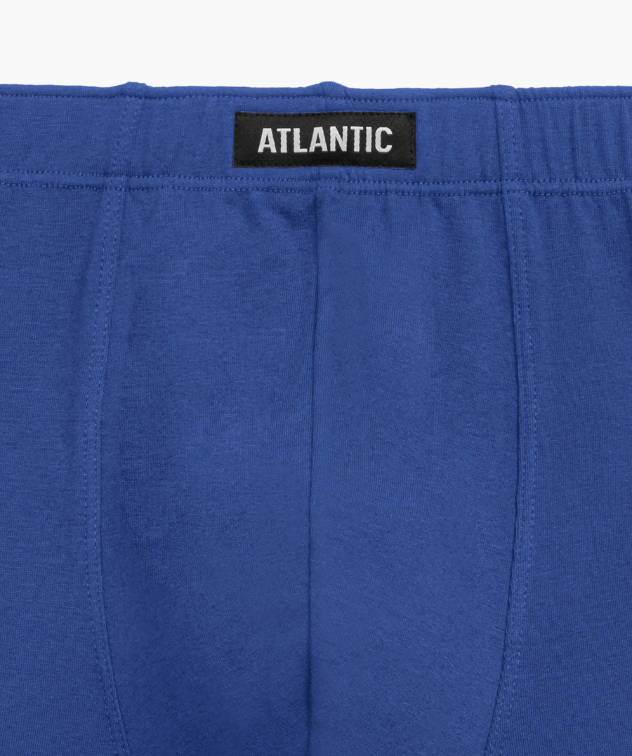 Herren-Boxershorts 3MH-195 Grau/Marine/Blau
