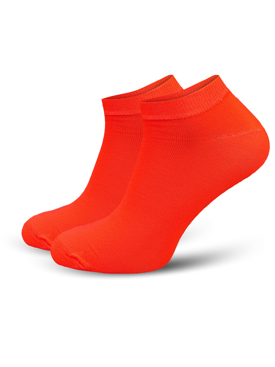 Socken Damen Serie Neon Orange