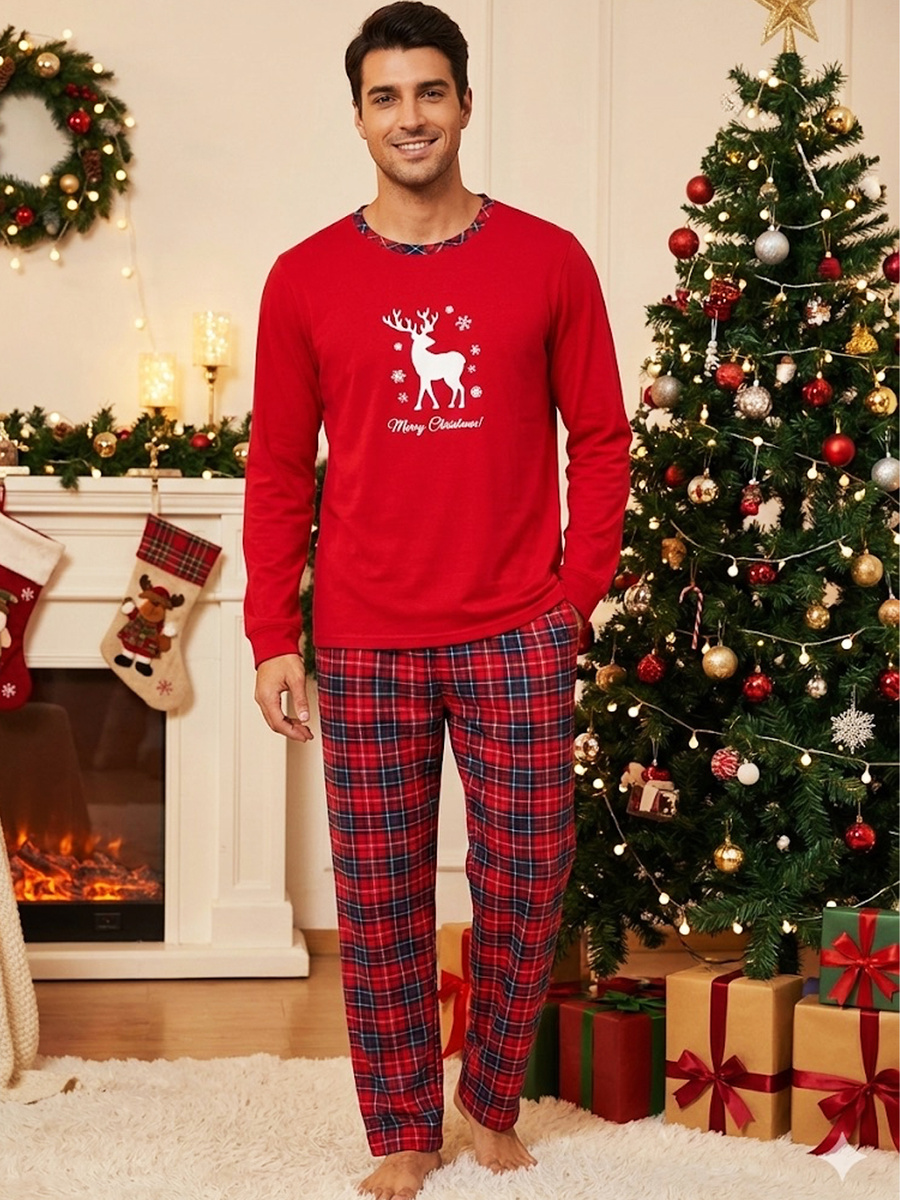 Weihnachts-Pyjamas für Männer