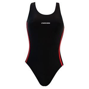 Einteiliger Badeanzug P186 Schwarz