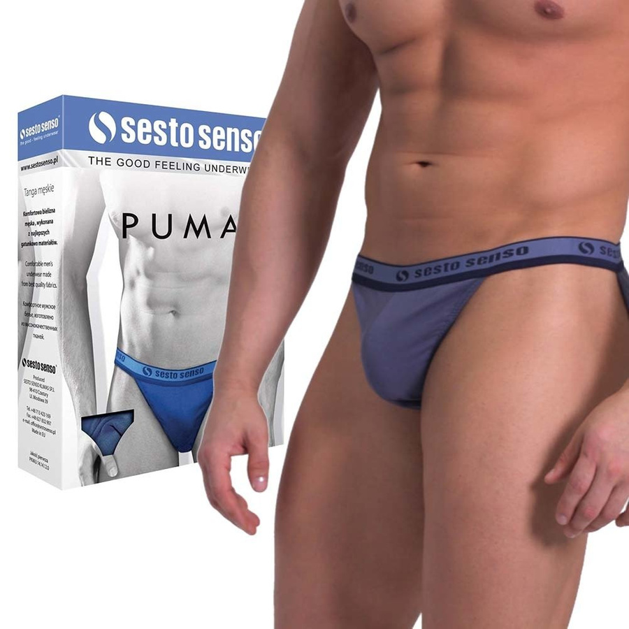 Tanga-Slips SM04 Jeans