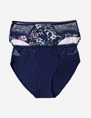 Hally high-waisted panties 2-pack