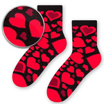 Bunte SOCKEN FÜR VALENTINSTAG Kunst. 136 Steven