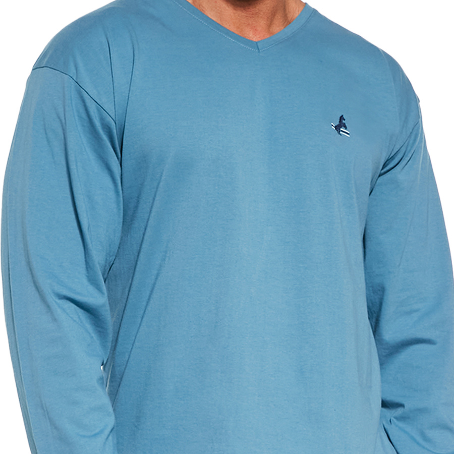 Herrenschlafanzug Serie 124 Rot