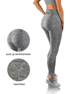 Legginsy damskie FITNESS z efektem Push Up Sesto Senso