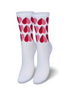 Socken Damen Serie Muster 200 Herzen