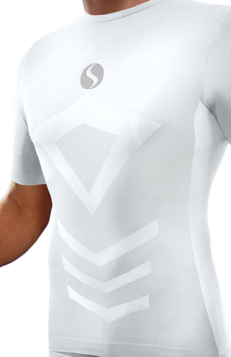 Herren T-Shirt Thermo Active Weiß