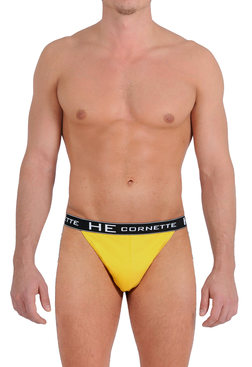 Herrenslips Tanga 501 Gelb