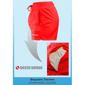 Badehosen Serie SZ24 Rot