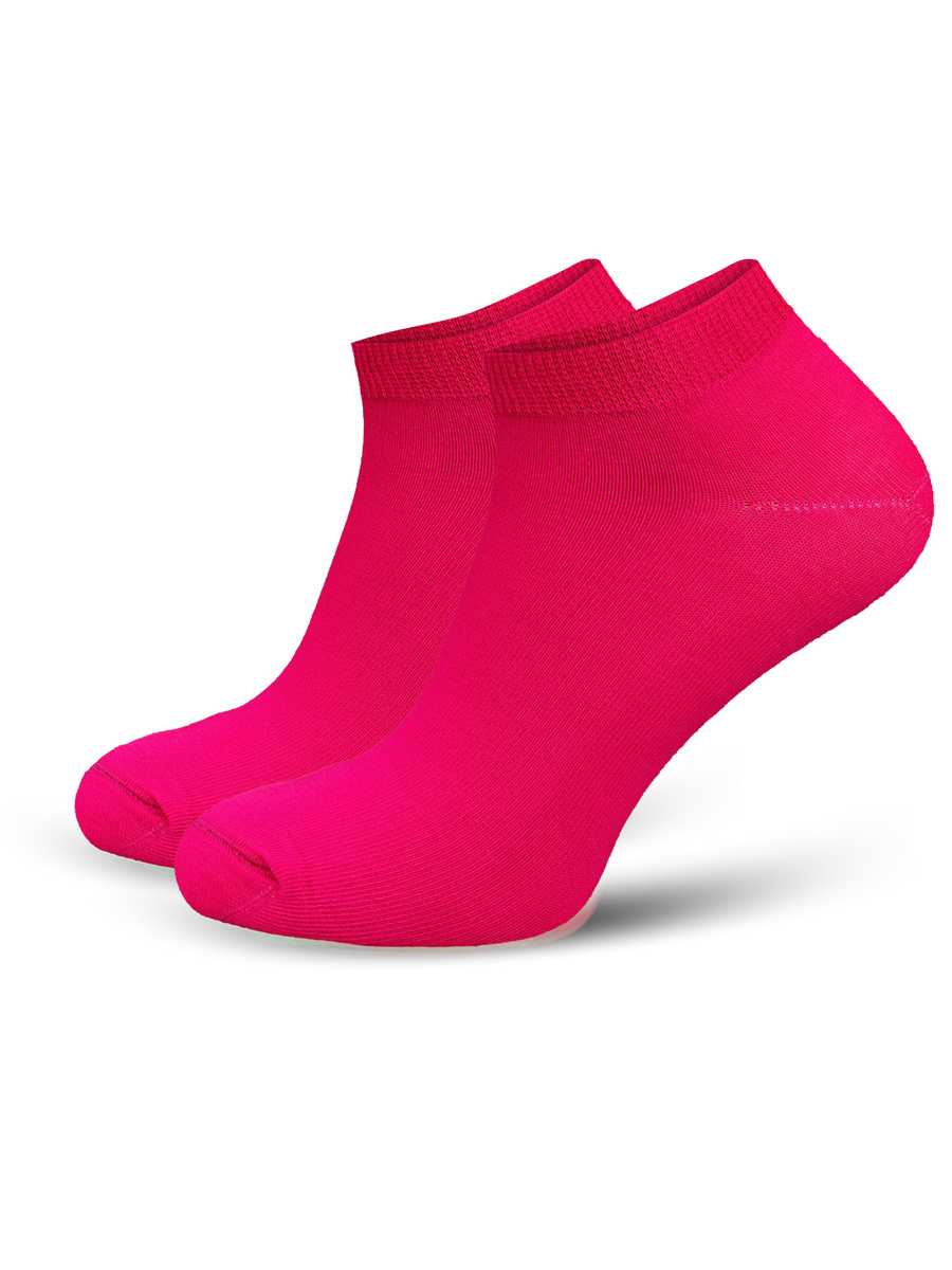 Stopki gładkie neonowe, Kolor Neon Różowy, Rozmiar 37-41