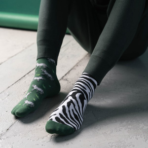 Damen/Herren Zebra More Fashion Farbige Socken