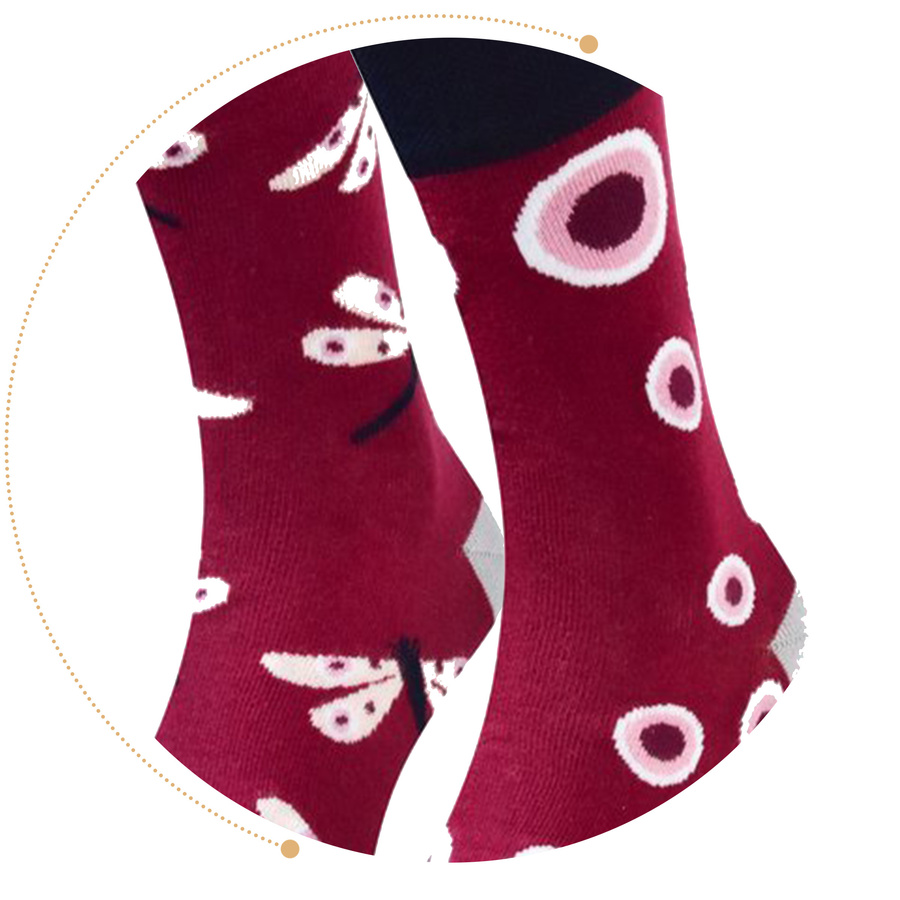 Lange Socken Finest Mehrfarbig