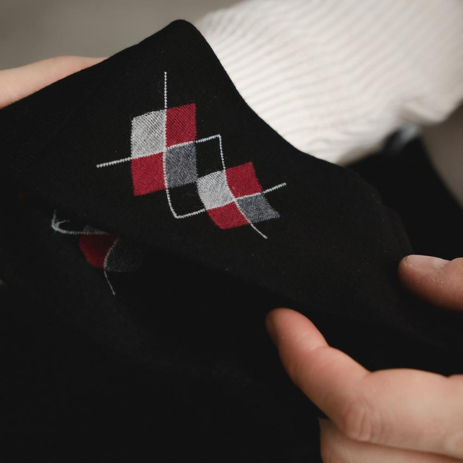 Suit socks with pattern Art. 056