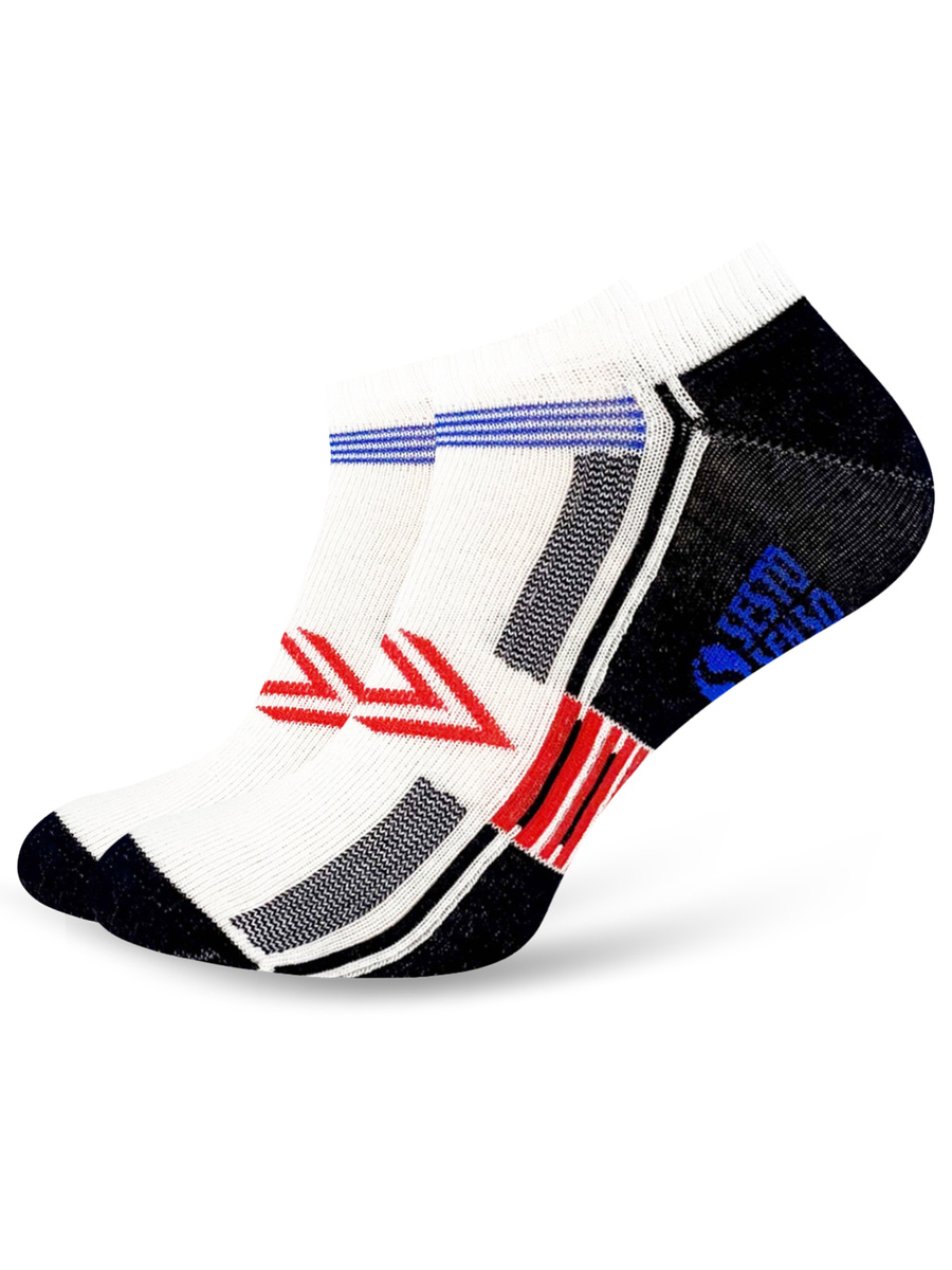 Sneaker-Socken Sneakers P73 Rot Weiß