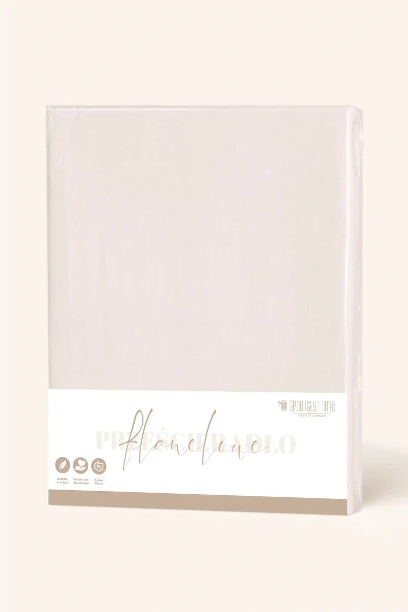 Bettlaken Flanell Grau