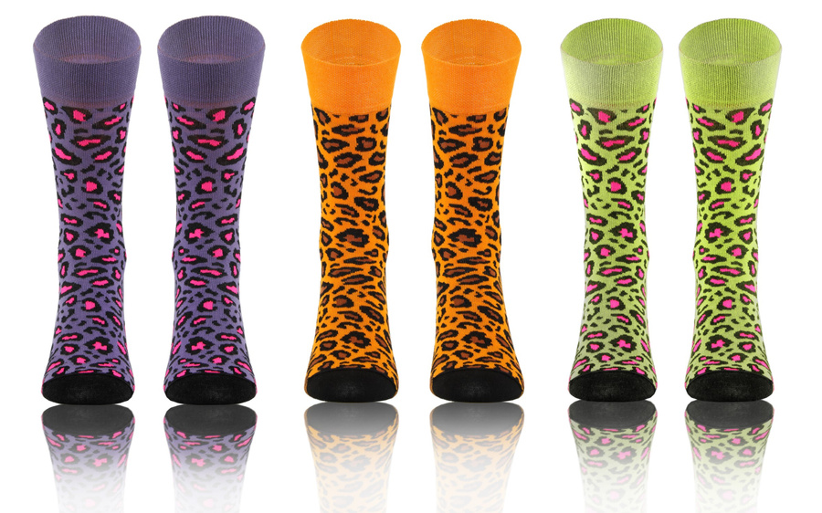 Lange Socken Finest Mehrfarbig