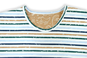 Sesto Senso Herren Schlafanzug Set – Kurzarm T-Shirt & Shorts, 100% Baumwolle, Komfortabel & Stilvoll, Karomuster, Ideal für Sommernächte, Blau, Hergestellt in der EU