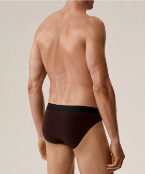 Herren-Slips 5er-Pack Sport Braun/Grau/Schwarz/Rot