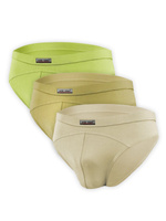 Herren-Slips SM03 Grün/Pistazie/Beige