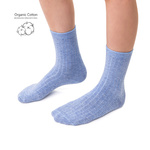 Striped socks in organic cotton
