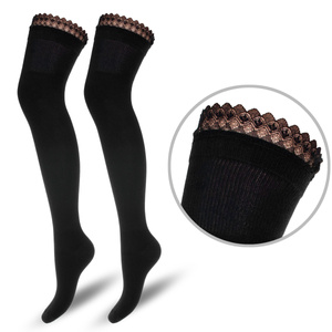 Ciorapi peste genunchi Seria 934 Negru