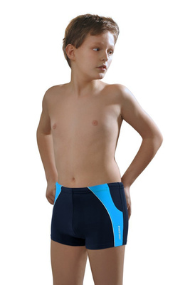 Jungen-Badeboxer Bdt Blau