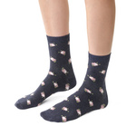 Damen Socken Serie Jeans Grau