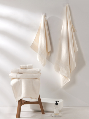 S TOWEL 100*150 LEO CREAM