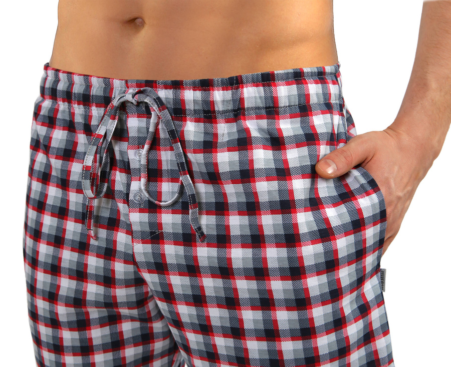 Krótkie spodenki piżamowe do spania Sesto Senso 651-15