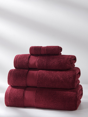 S TOWEL 100*150 LEO MAROON