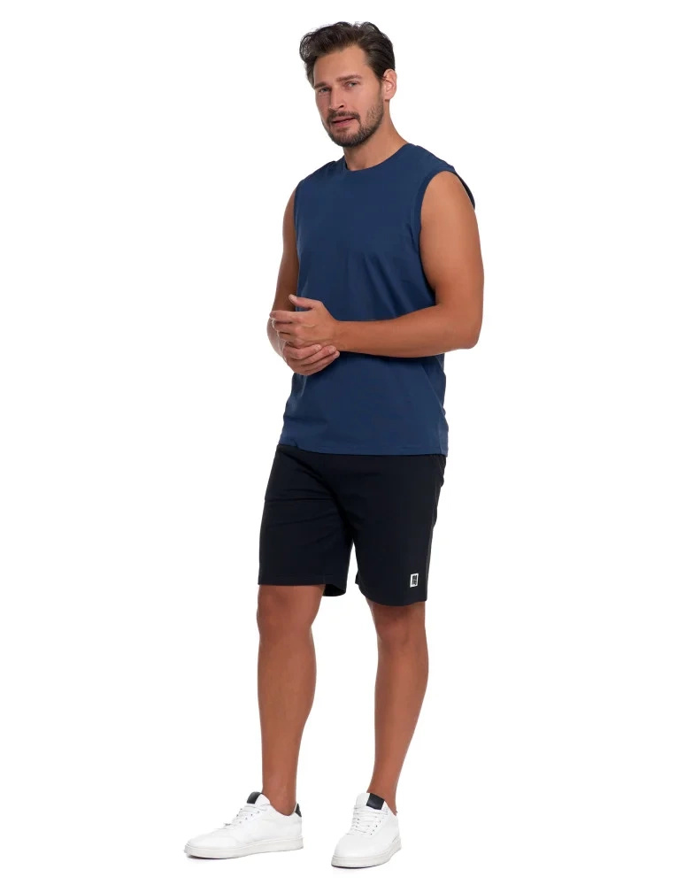 Ärmelloses Herrenunterhemd OTS1300 Blau