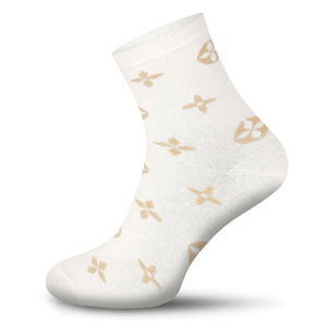 Damen Socken Serie Gemustert 200 Beige