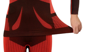 Thermo-Funktionsshirt Damen Thermo Active Rot