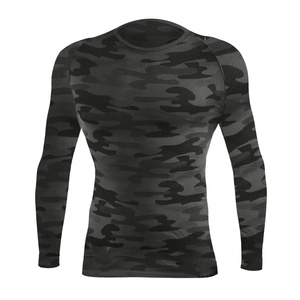Tricou termic Thermo Active camuflaj gri