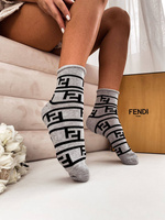 Damen Socken Serie Gemustert 200 Grau