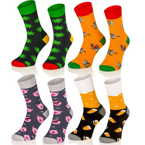 Bunte Socken aus Baumwolle Funny Art. 1917 Intenso