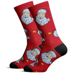 Socken Weihnachten Grün Rot