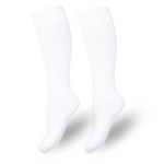 Șosete până la genunchi pentru copii Seria 255 Albe