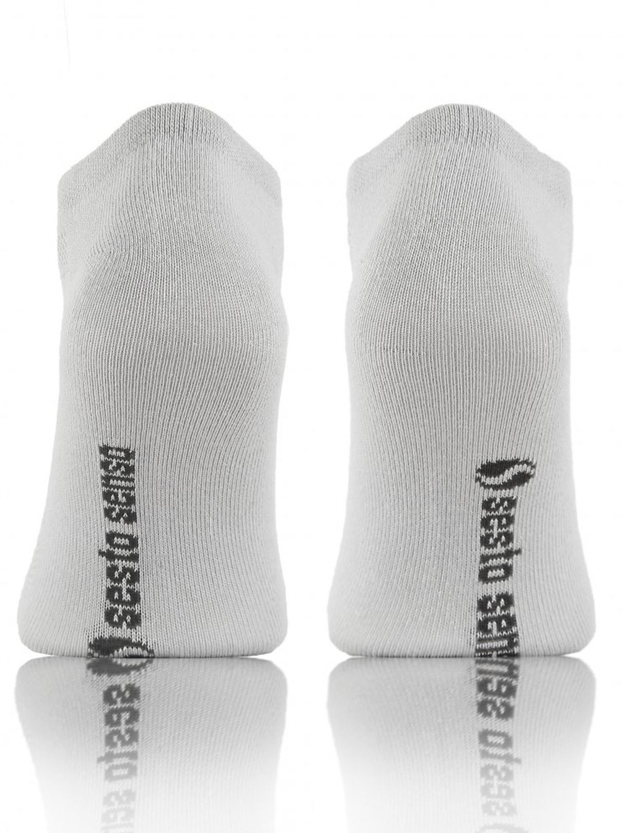 Sesto Senso Herren Sneakersocken Set – Bequeme Baumwollsocken, Atmungsaktiv mit Air Control, Anatomic Fit, Grau, 6er Pack – Ideal für den Alltag