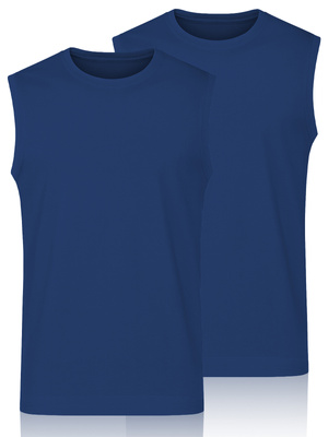 Ärmelloses Herrenunterhemd OTS1300 Blau